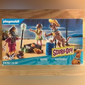 🆕Playmobil 70707 Scooby-Doo! Adventure with Witch Doctor - NIB*box shows wear*